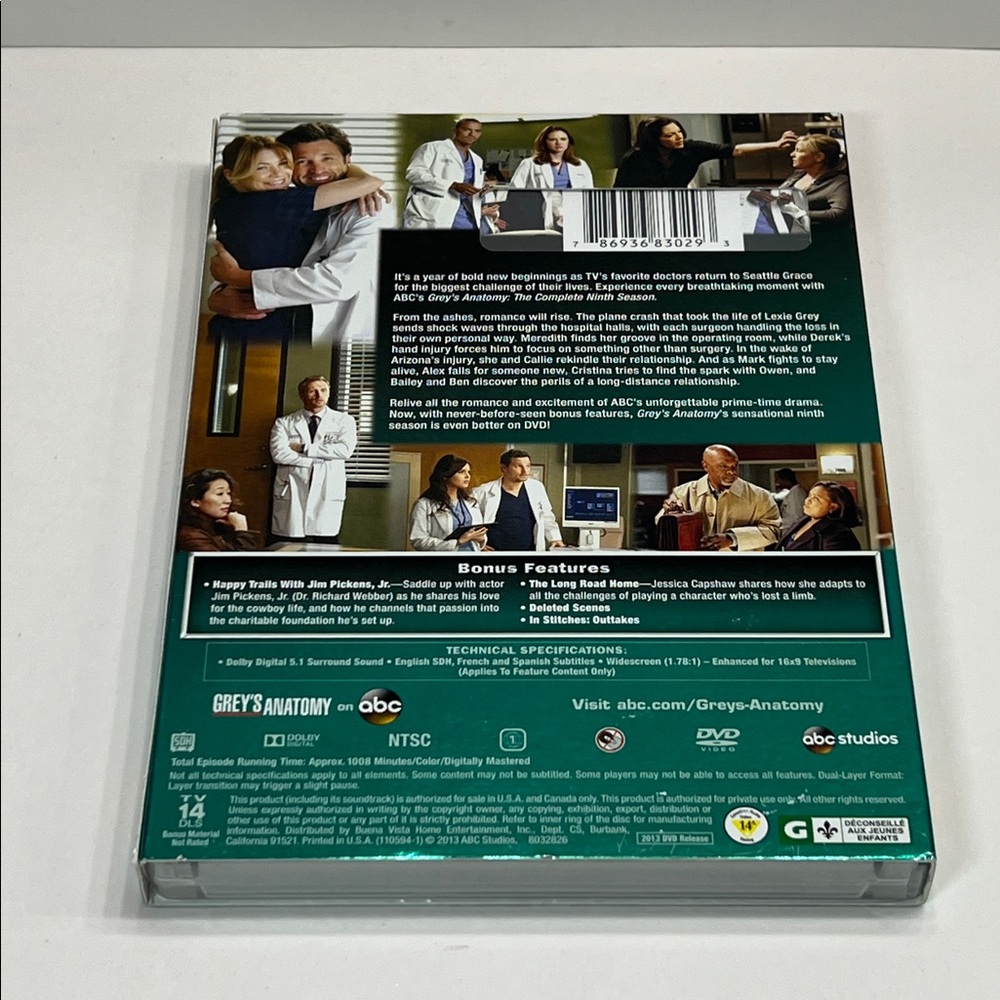 Grey's Anatomy DVD Box Set Collection - Picture 11 of 12